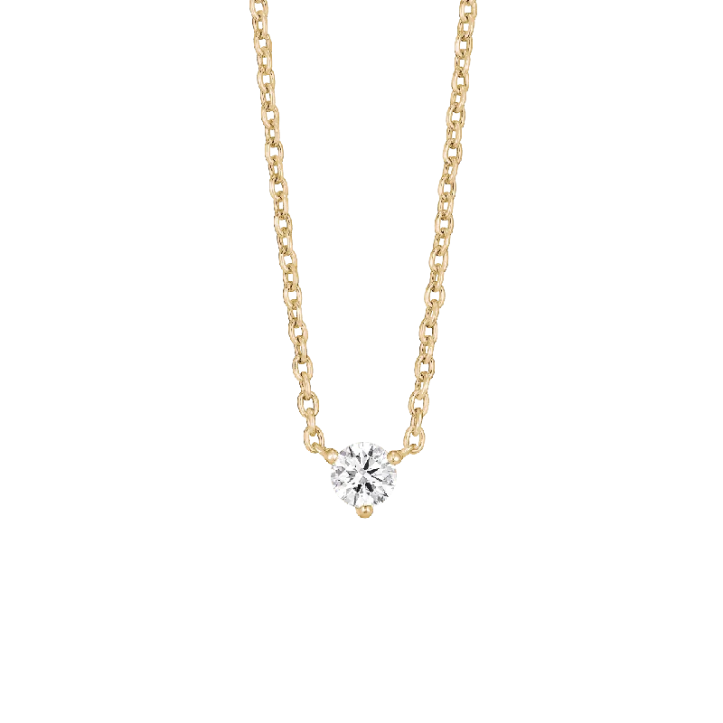 trendy pendant necklaces for women -The Mini Solitaire Pendant