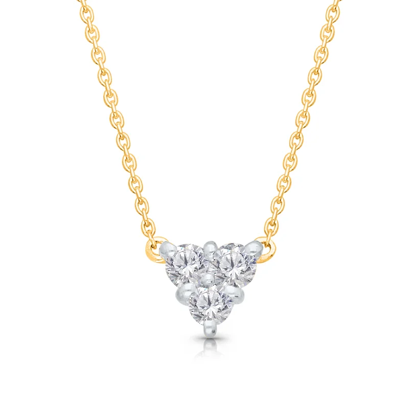 classic necklaces for women -Kallati 1/4ctw Lab Grown Diamond Necklace