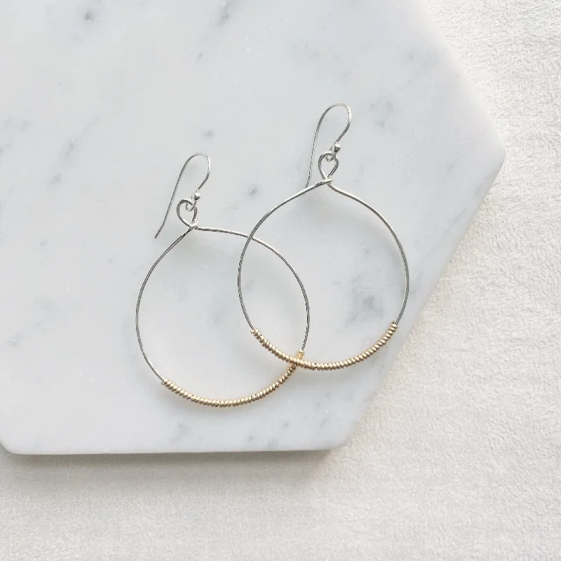 vintage earrings for women -Benatar Hoops