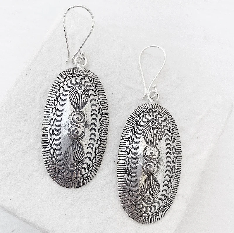 chic crystal earrings for women -NATURE WEAVER EARRINGS