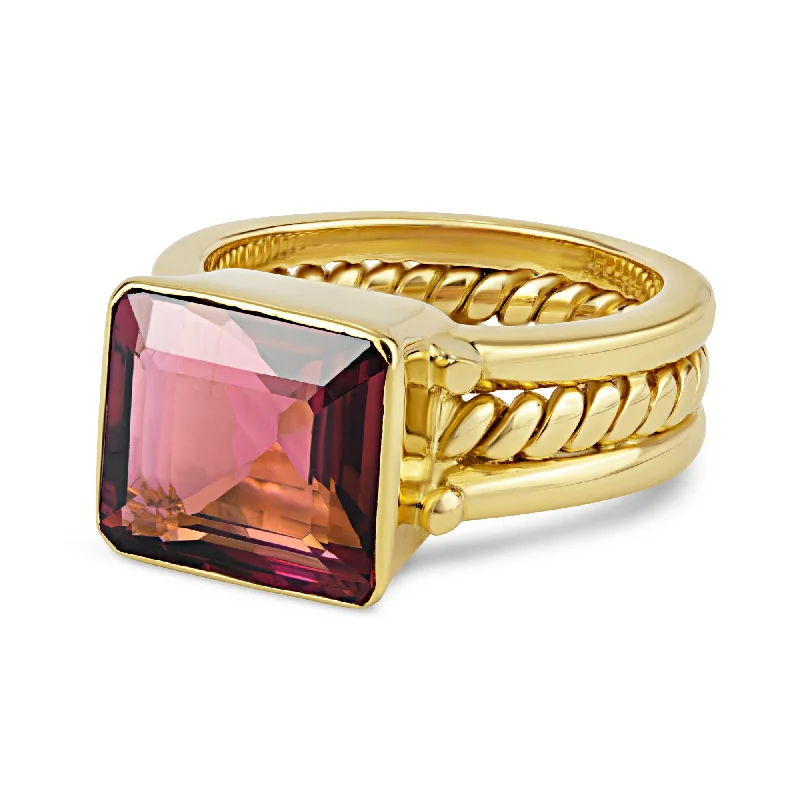 vintage diamond rings -Ring-tourmaline