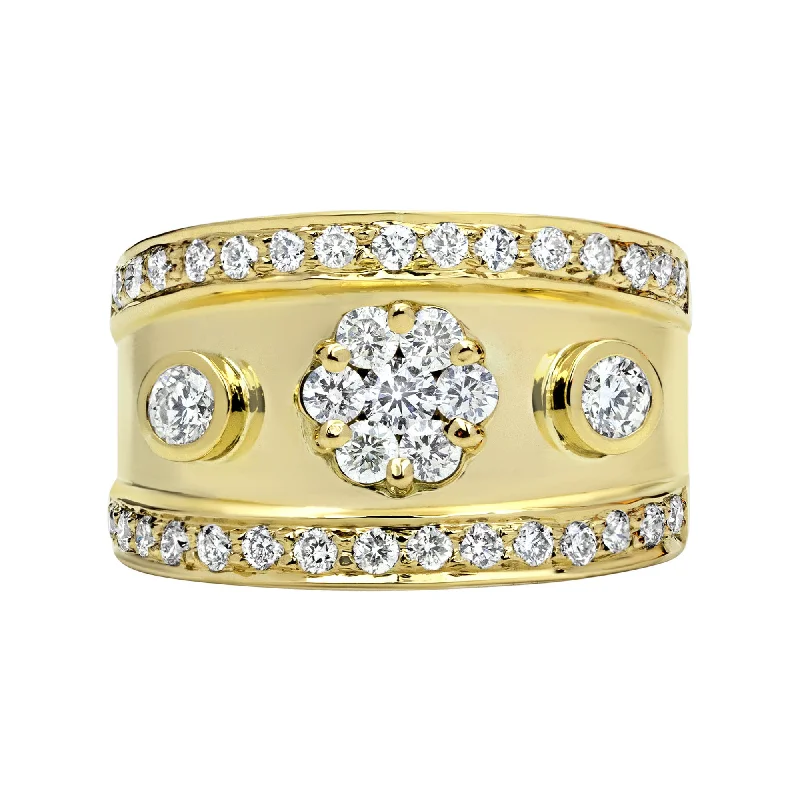 vintage wedding rings for women -Ring - Diamond