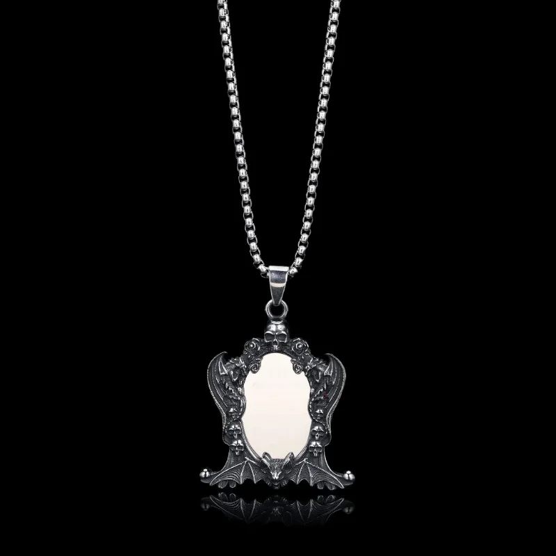 gemstone pendant necklaces for women -MIRROR OF SOULS.