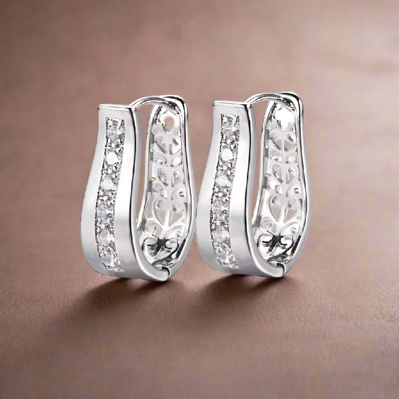 18K White Gold