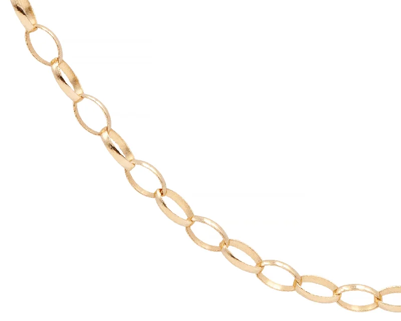 engraved gold necklaces for women -Ellie Chain