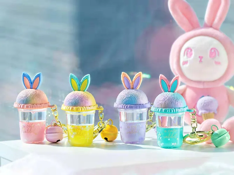 stackable rings for women -Mima Bubble Tea Bunny Keyring