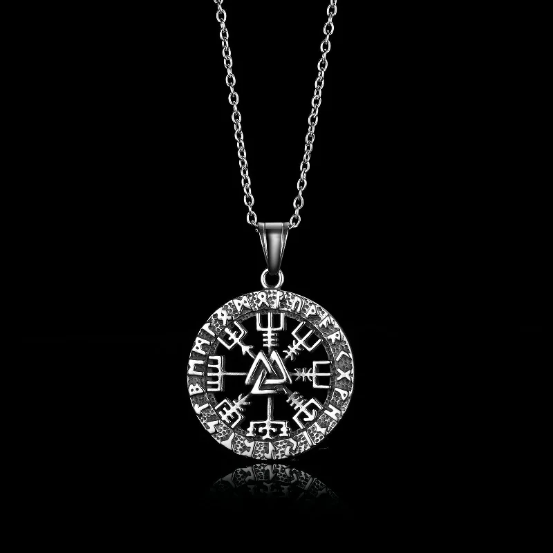 trendy necklaces for women -VIKING COMPASS.