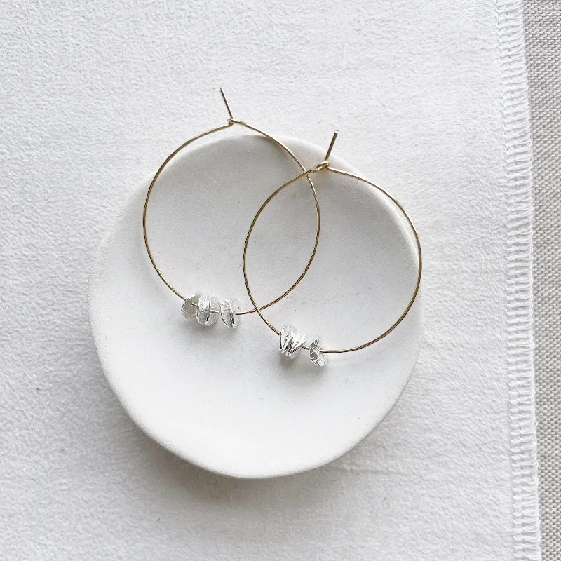 fashion earrings for women -Lita Hoops