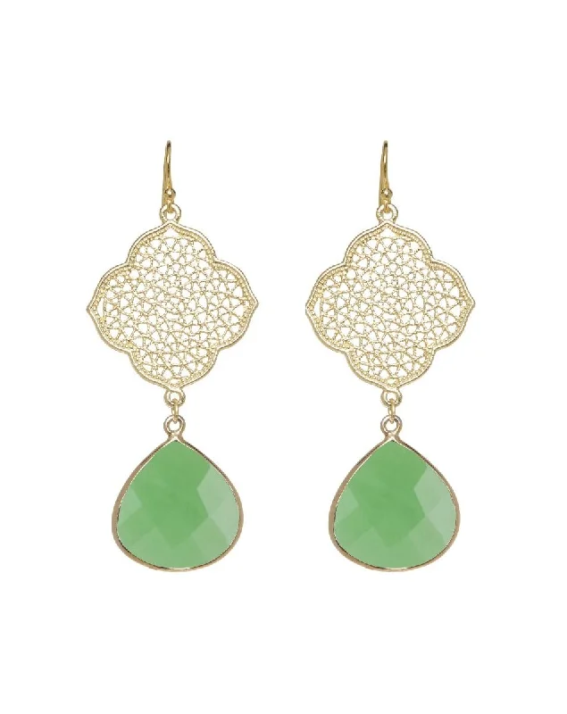 custom earrings for women -Ashiana Alhambra Earrings