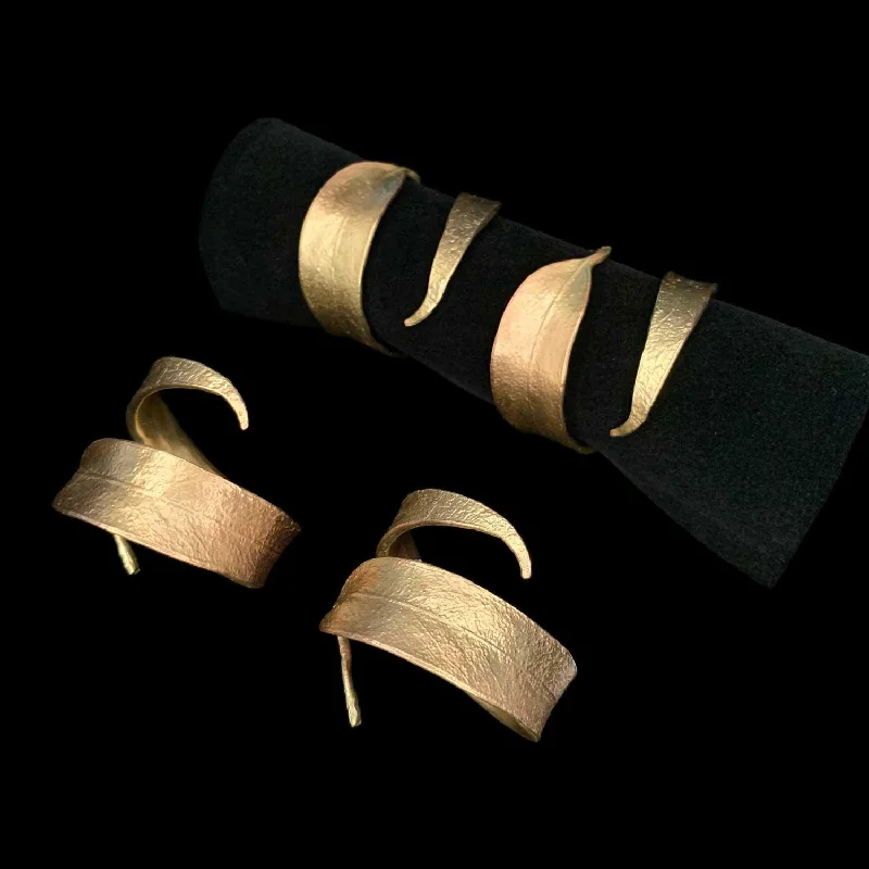 wedding bands for women -Eucalyptus Napkin Rings