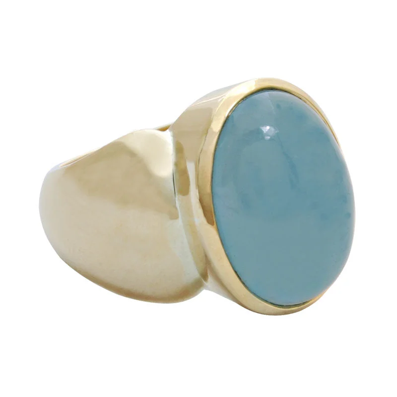 gemstone rings for women -Ring- Aquamarine