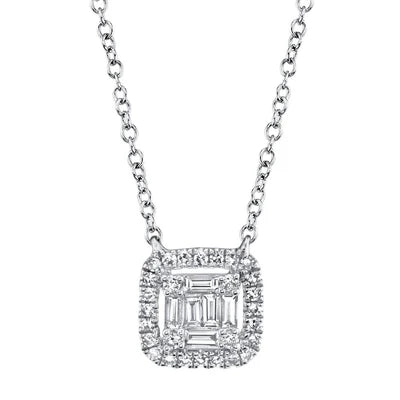 bold necklaces for women -Shy Creation .22ctw Diamond Necklace