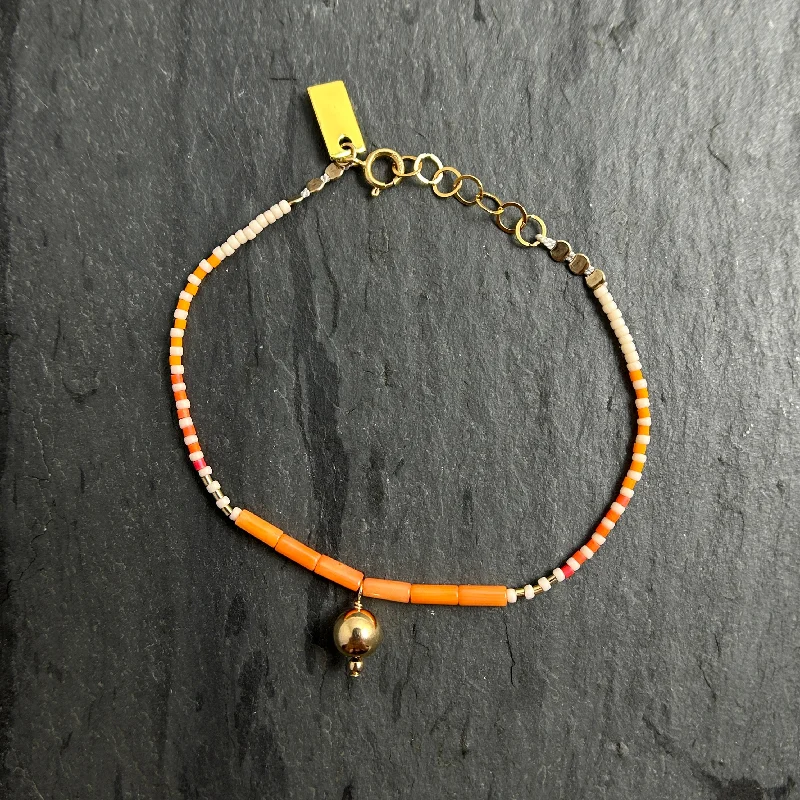 Coral Bell Bracelet