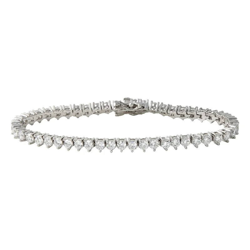 3-Prong Tennis Bracelet