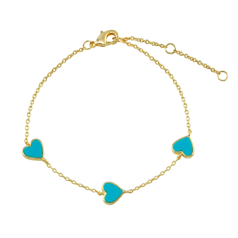 Gold/Turquoise