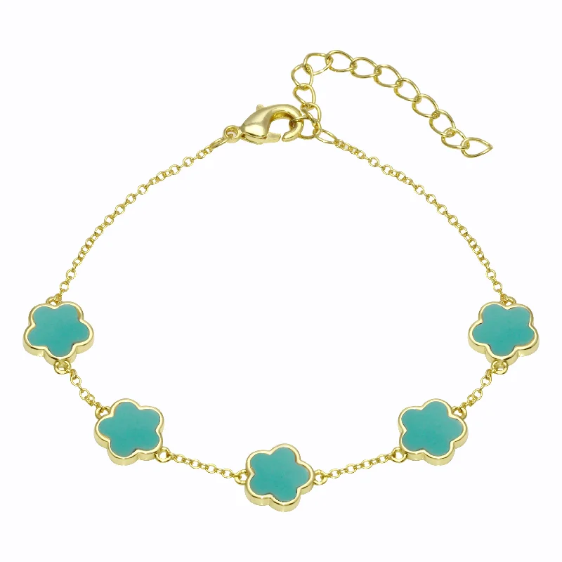 Gold/Turquoise